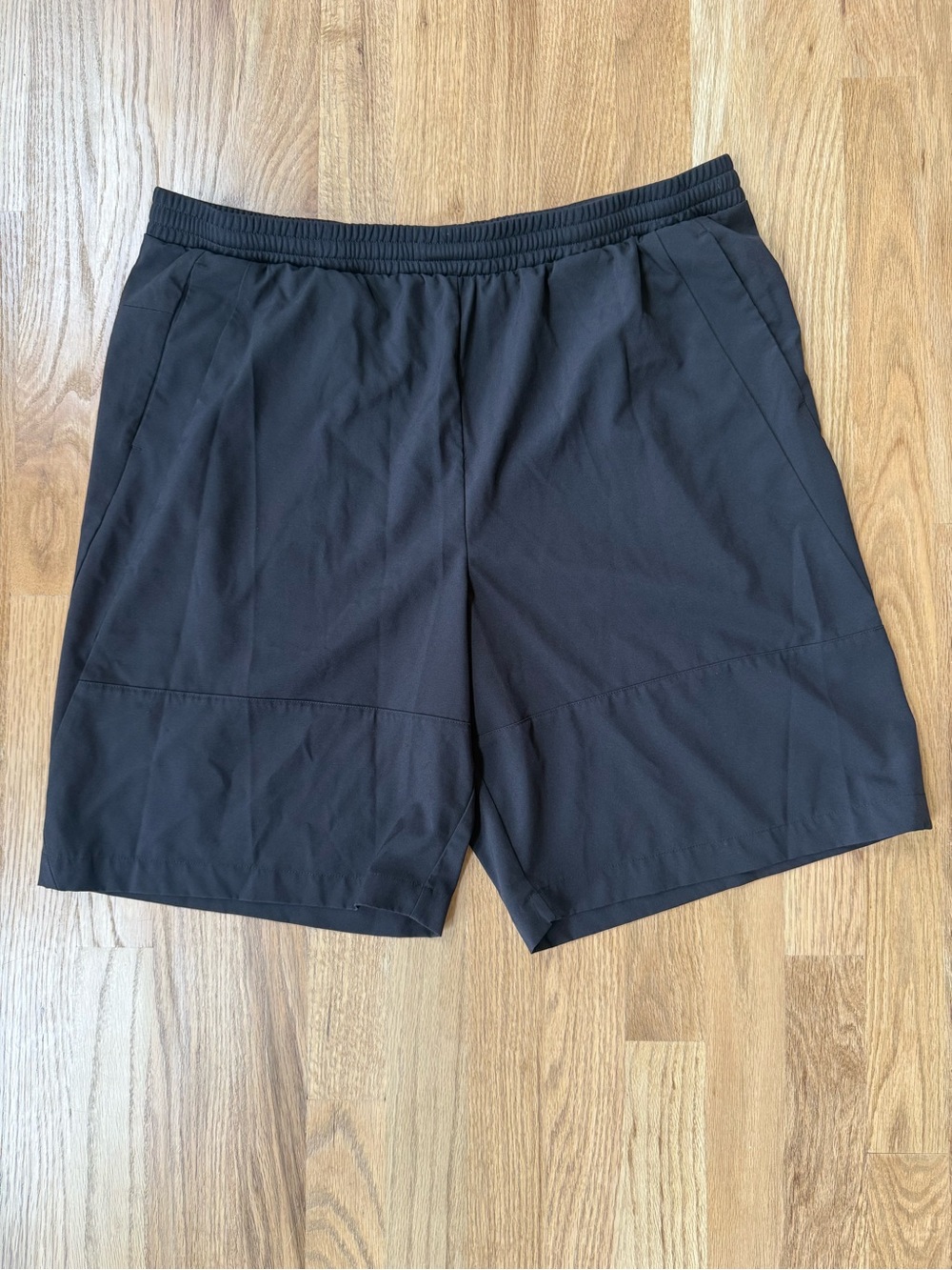 FLX Performance Athletic Active Shorts Men Large Black Wicking Pockets